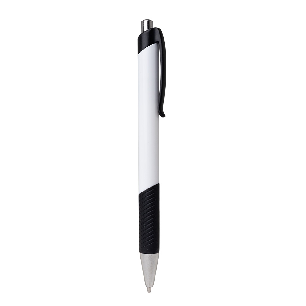 Caneta plastica branco jpg