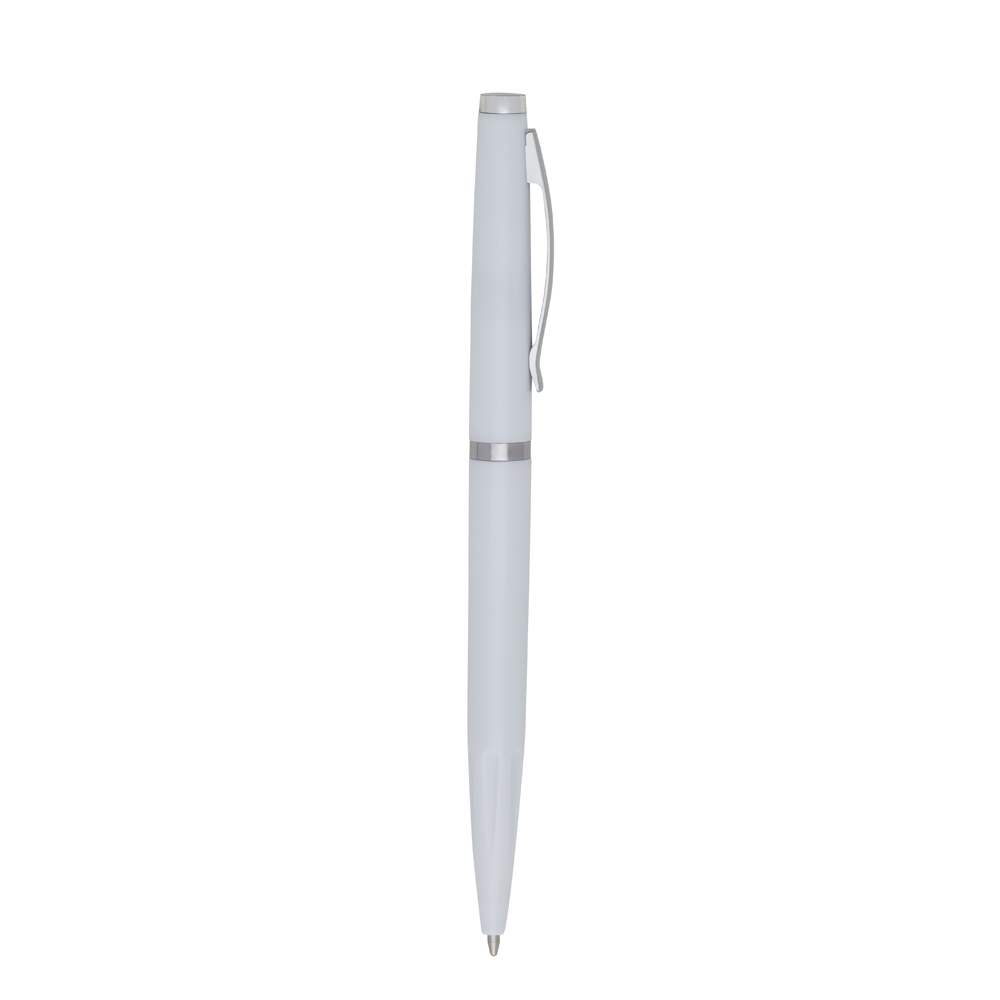 Caneta plastica branco jpg