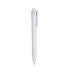 Caneta plastica branco jpg