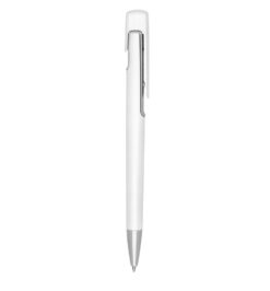 Caneta plastica branco jpg
