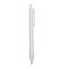 Caneta plastica branco jpg