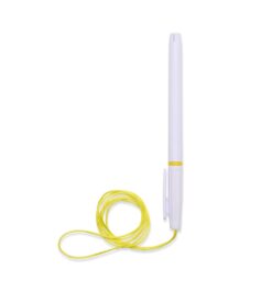 Caneta plastica com cordao jpg