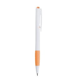 Caneta plastica laranja jpg