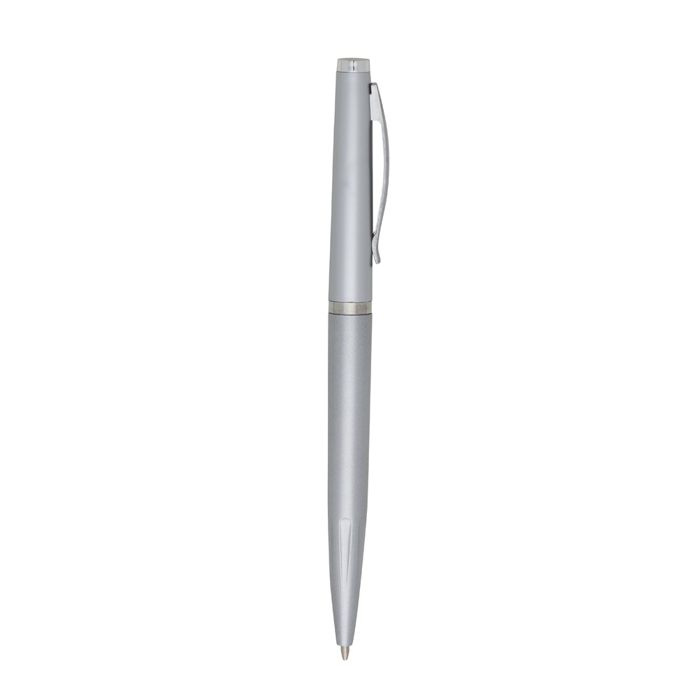 Caneta plastica prata jpg