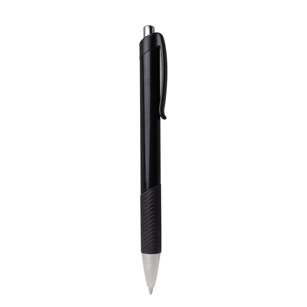 Caneta plastica preto jpg