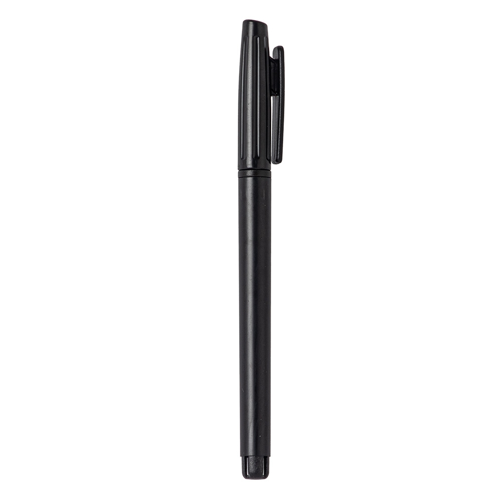 Caneta plastica preto jpg