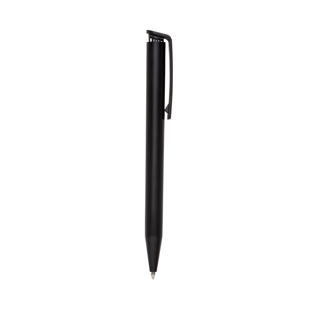 Caneta plastica preto jpg