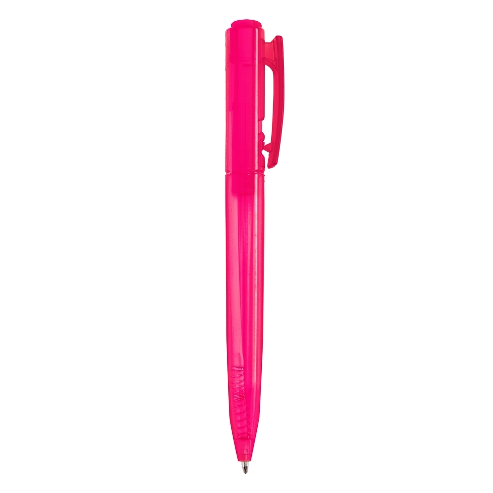 Caneta plastica rosa jpg