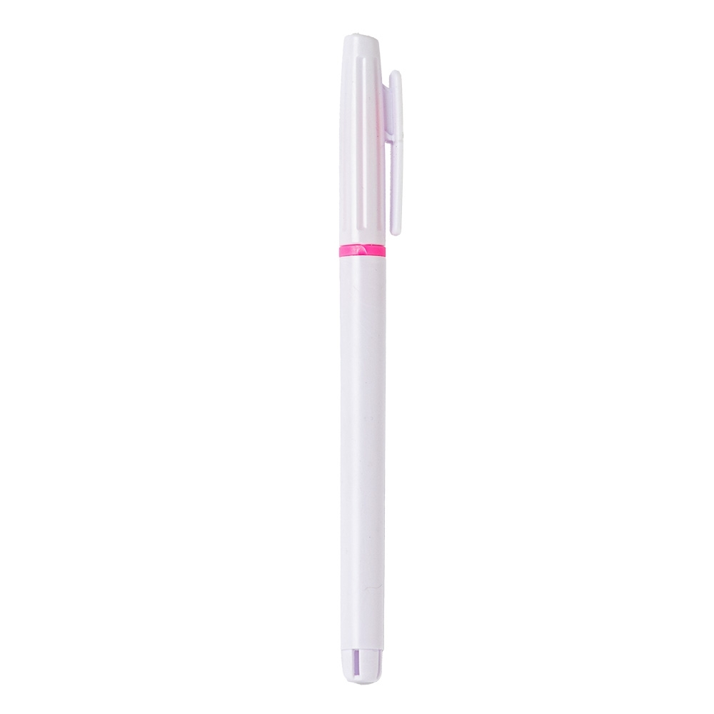 Caneta plastica rosa jpg