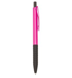 Caneta plastica rosa jpg
