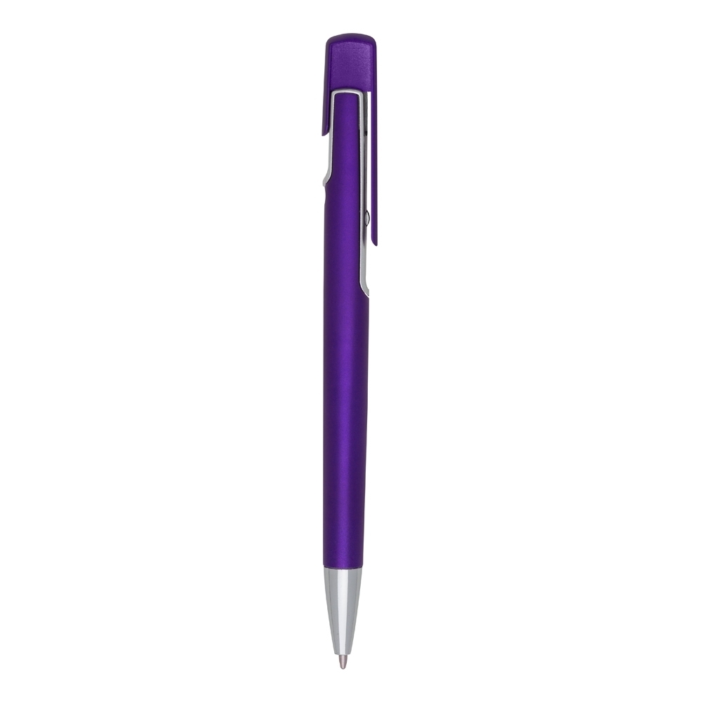 Caneta plastica roxo jpg