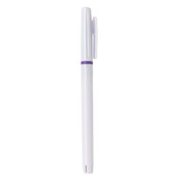 Caneta plastica roxo jpg