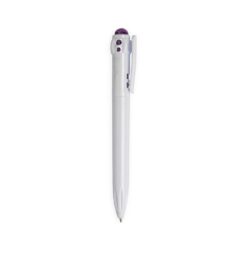 Caneta plastica roxo jpg
