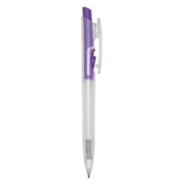 Caneta plastica roxo jpg