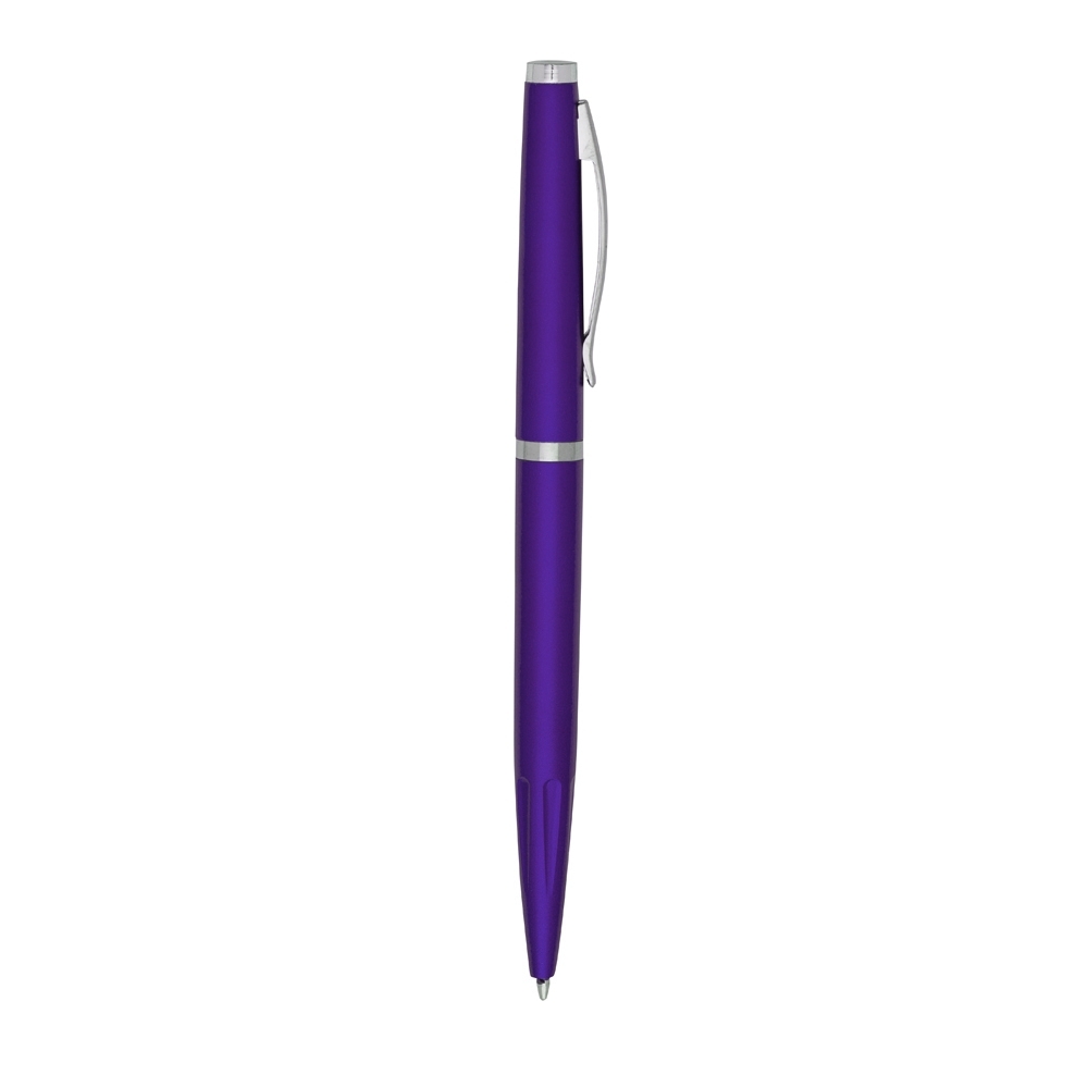 Caneta plastica roxo jpg