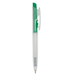 Caneta plastica verde jpg