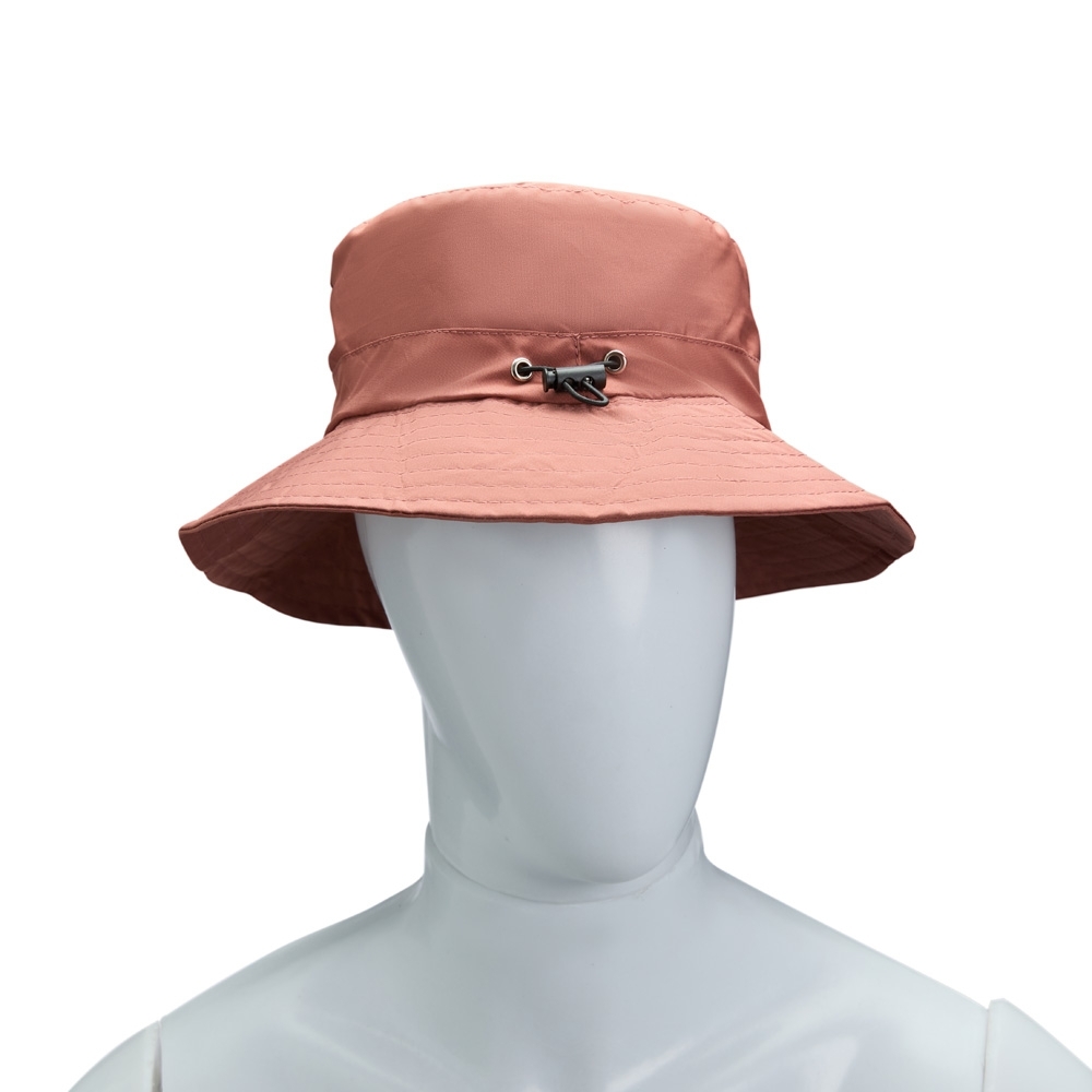 Chapeu bucket dobravel marrom jpg