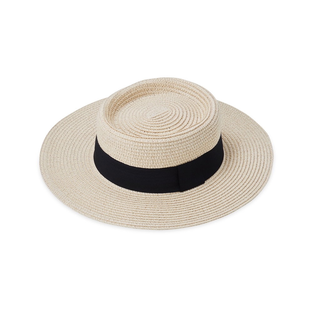 Chapeu de palha bege jpg
