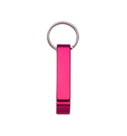 Chaveiro abridor rosa jpg