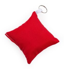 Chaveiro almofada vermelho jpg