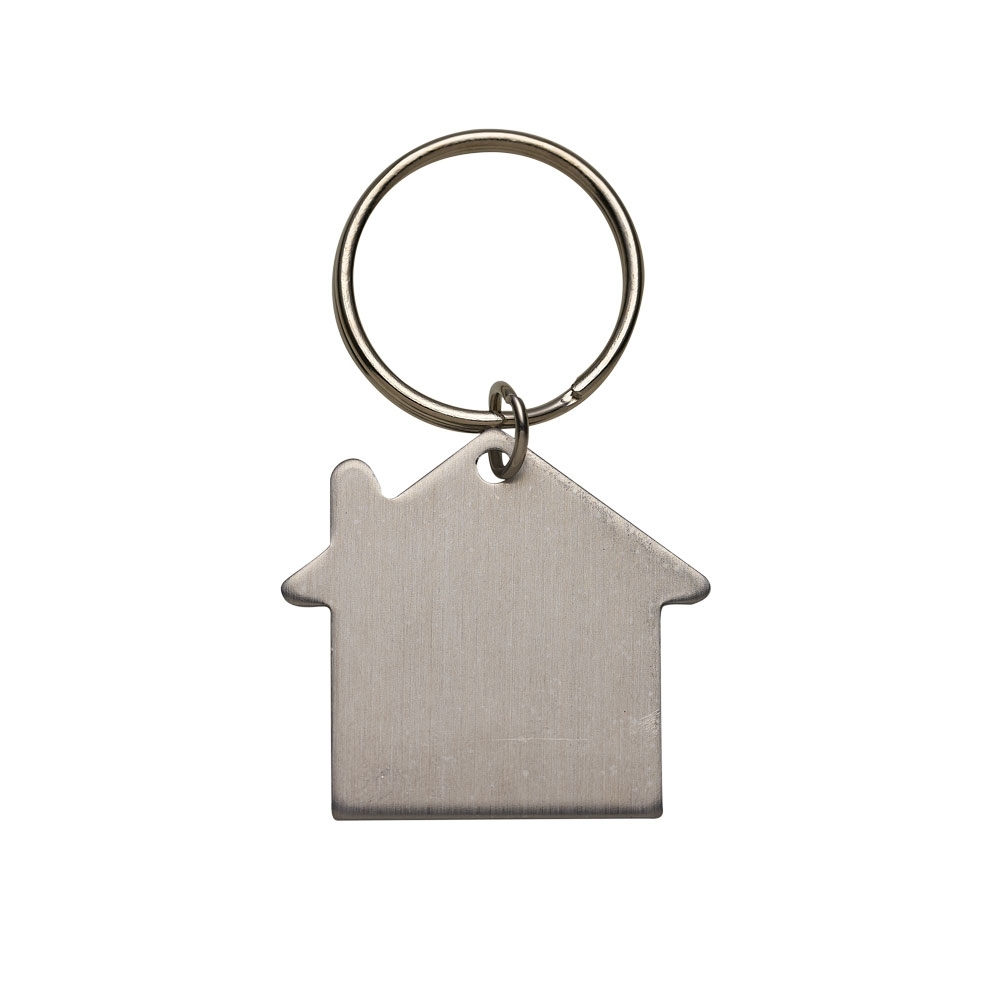 Chaveiro plaquinha formato casa jpg