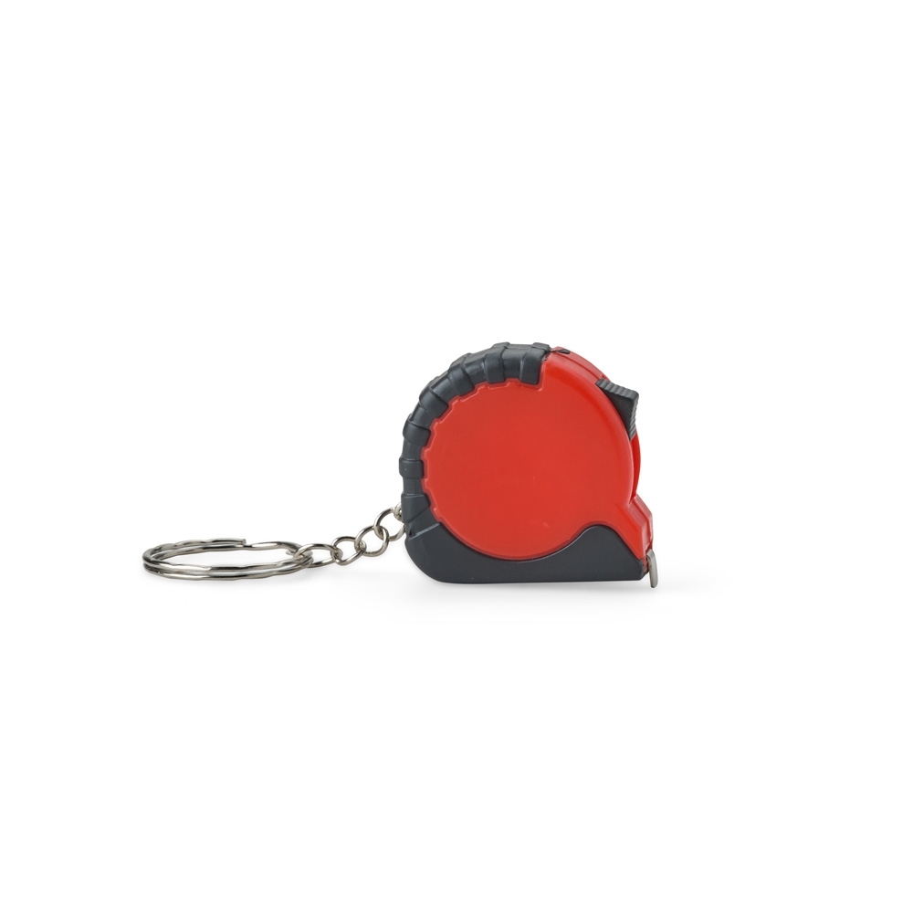 Chaveiro trena plastico metro vermelho jpg