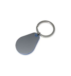 Chaveiro metal azul jpg