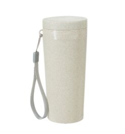 Copo fibra de bambu ml bege jpg