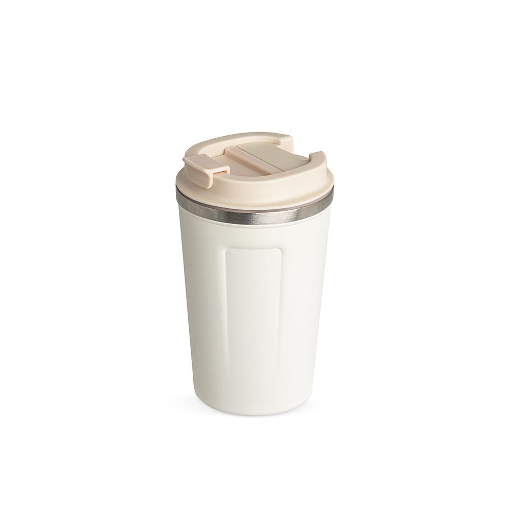 Copo termico inox ml branco com rosa jpg