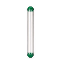 Estojo tubo plastico verde jpg