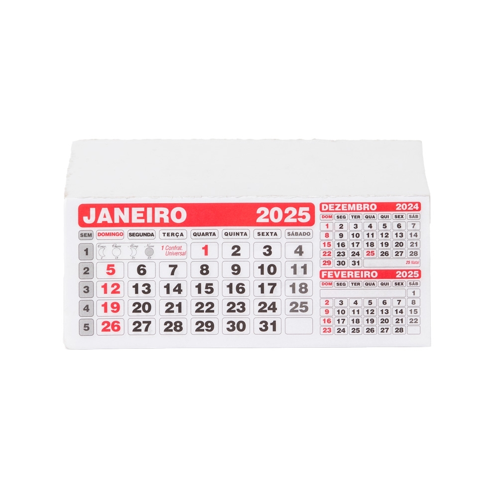 Folhinha calendario branco jpg