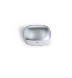 Fone de ouvido bluetooth com case carregador branco jpg