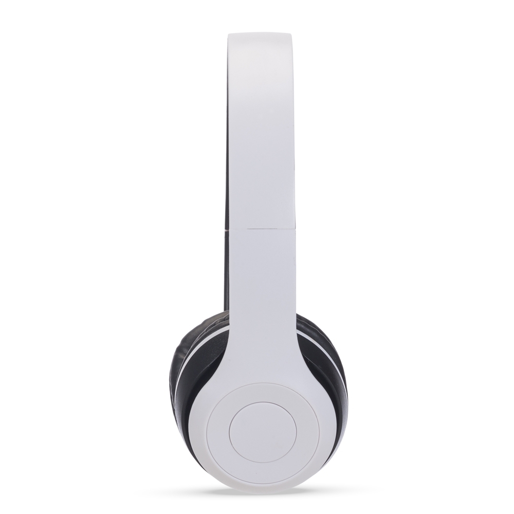 Fone de ouvido fosco bluetooth branco jpg