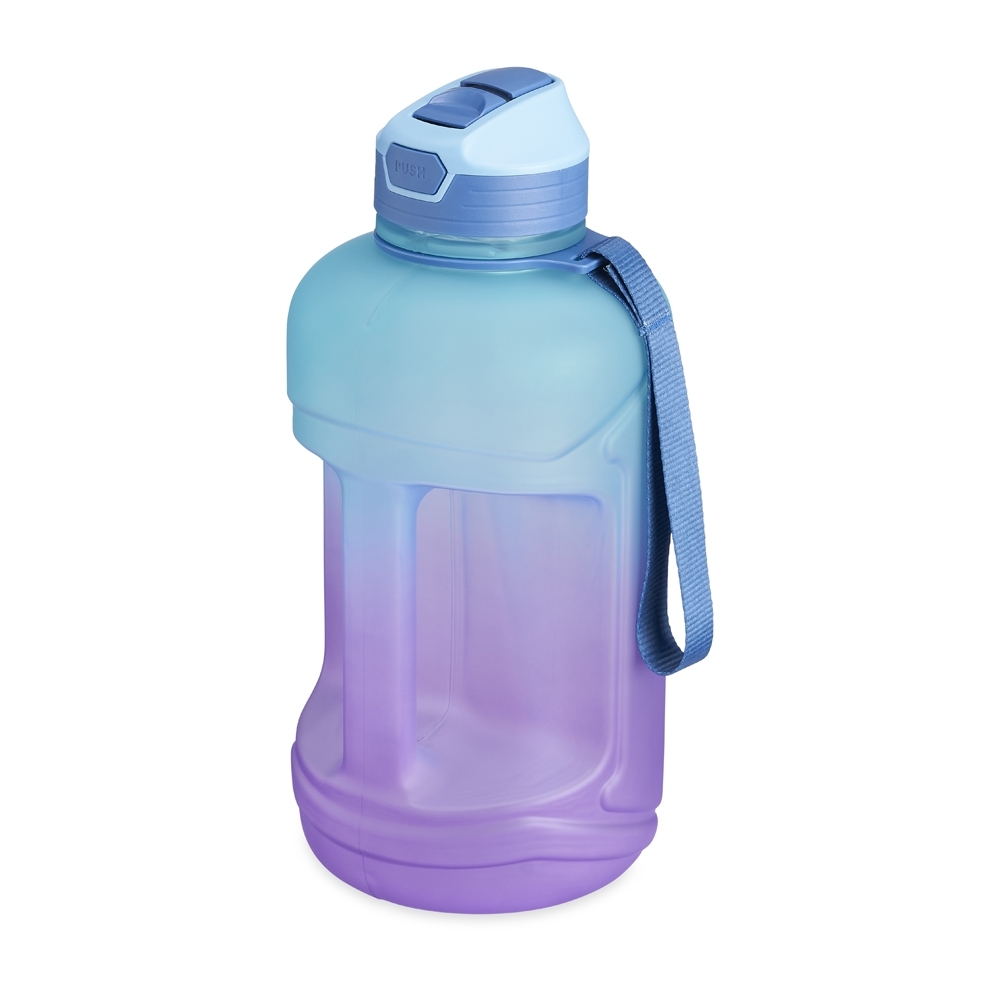 Garrafa plastica litros azul jpg