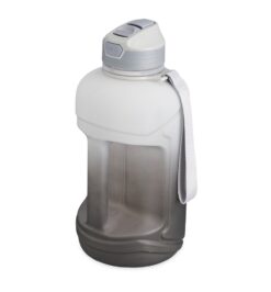 Garrafa plastica litros cinza jpg
