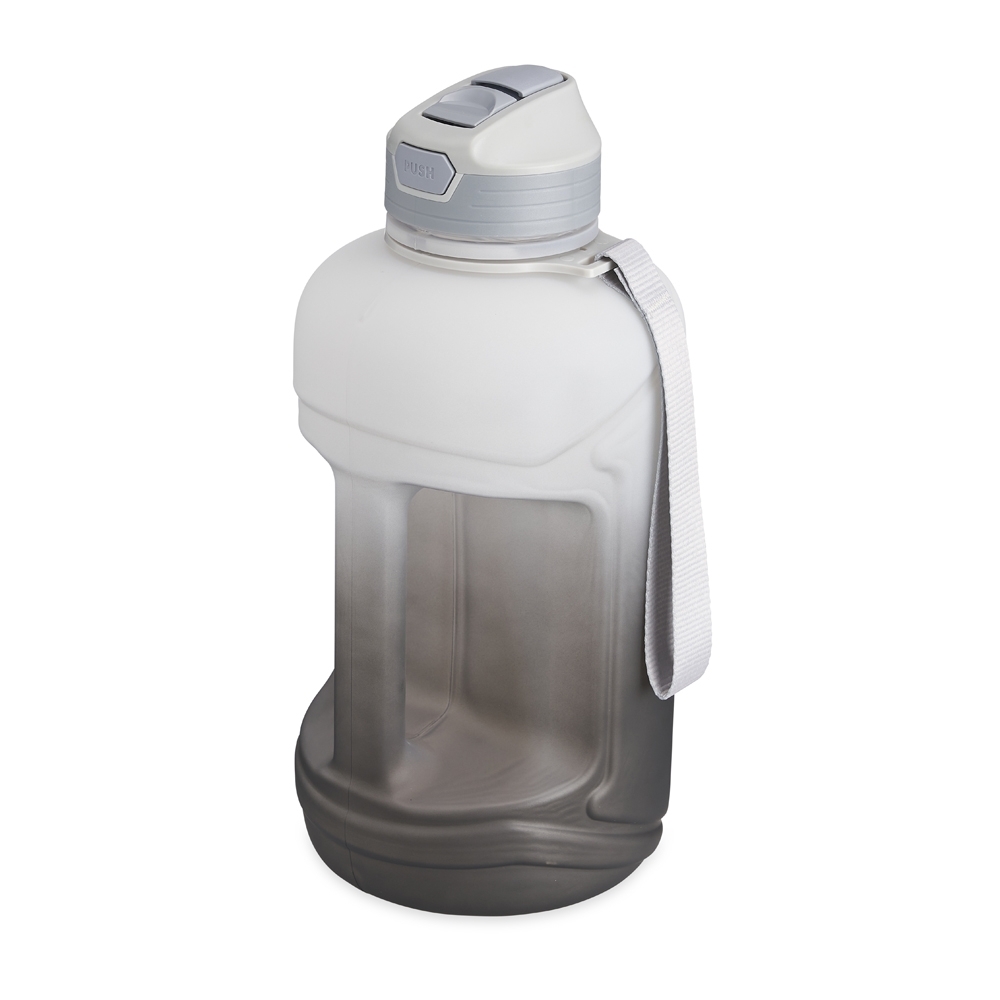 Garrafa plastica litros cinza jpg
