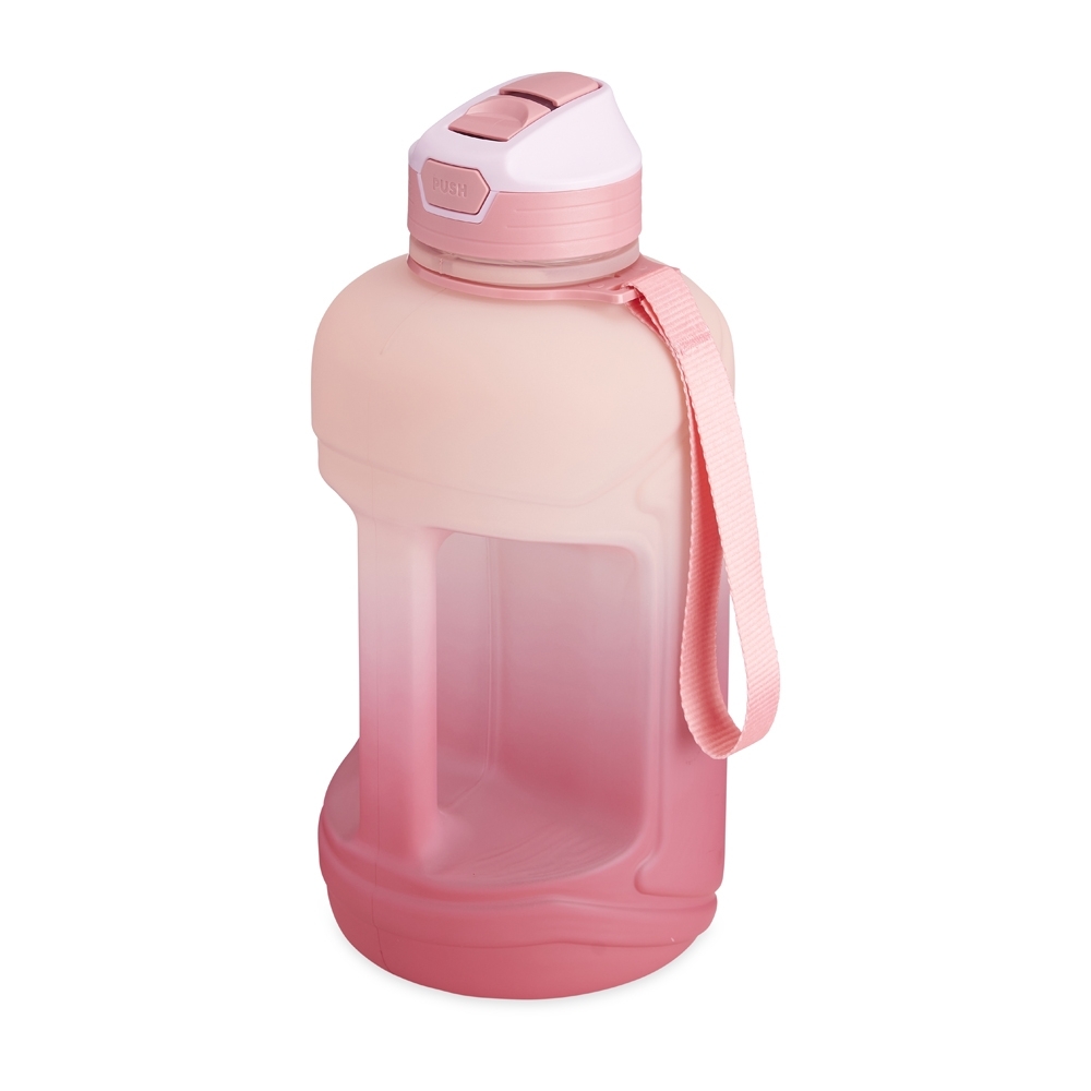 Garrafa plastica litros rosa claro jpg