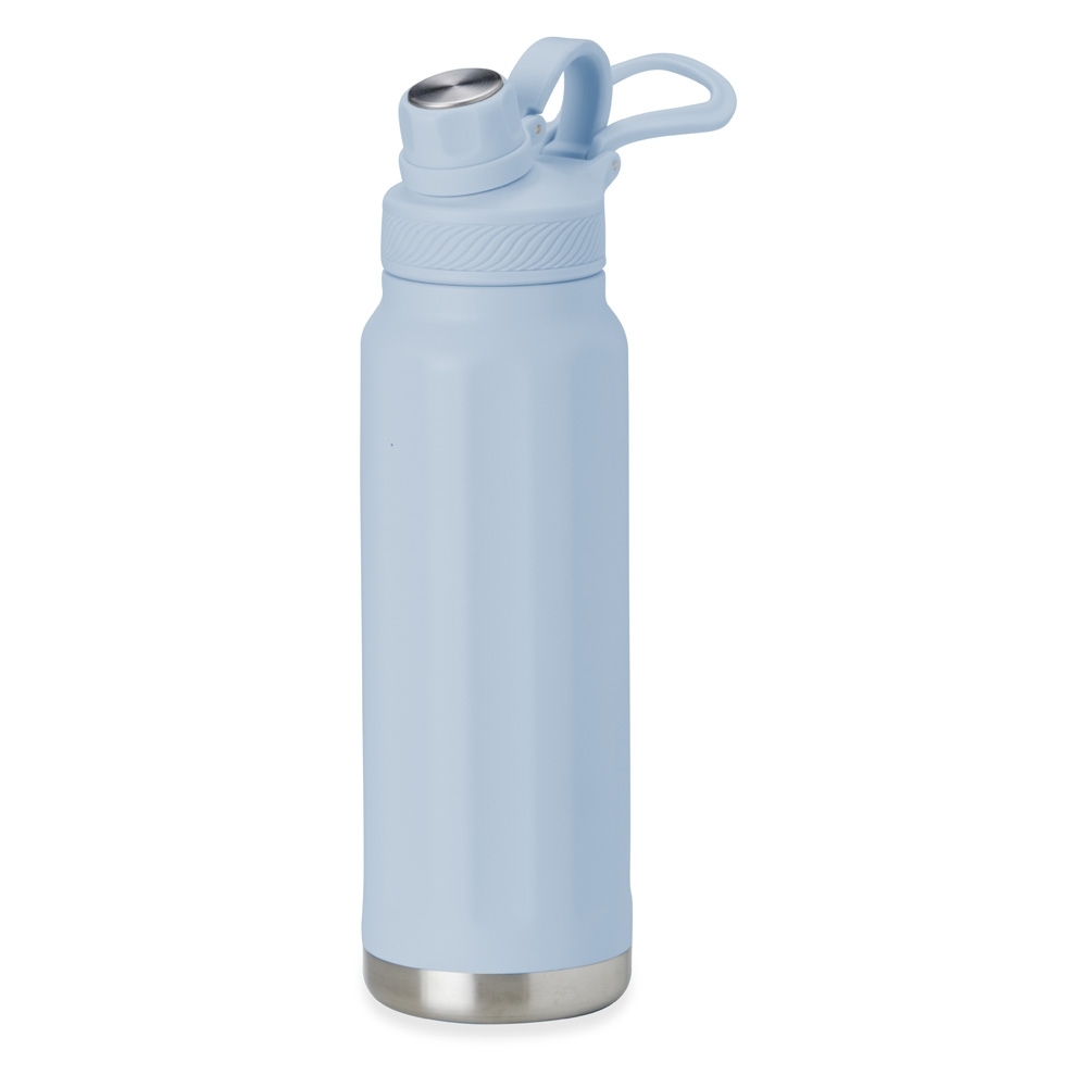 Garrafa termica inox ml azul claro jpg
