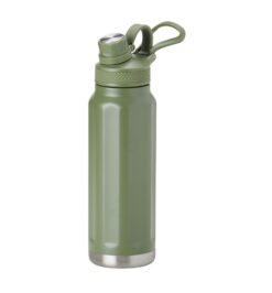 Garrafa termica inox ml verde jpg