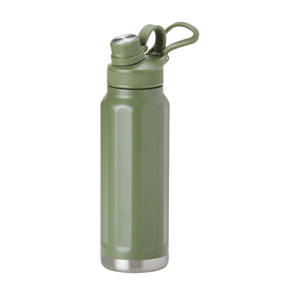 Garrafa termica inox ml verde jpg