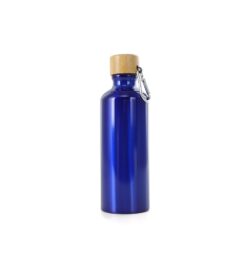 Garrafa de aluminio ml azul jpg