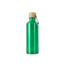 Garrafa de aluminio ml verde jpg