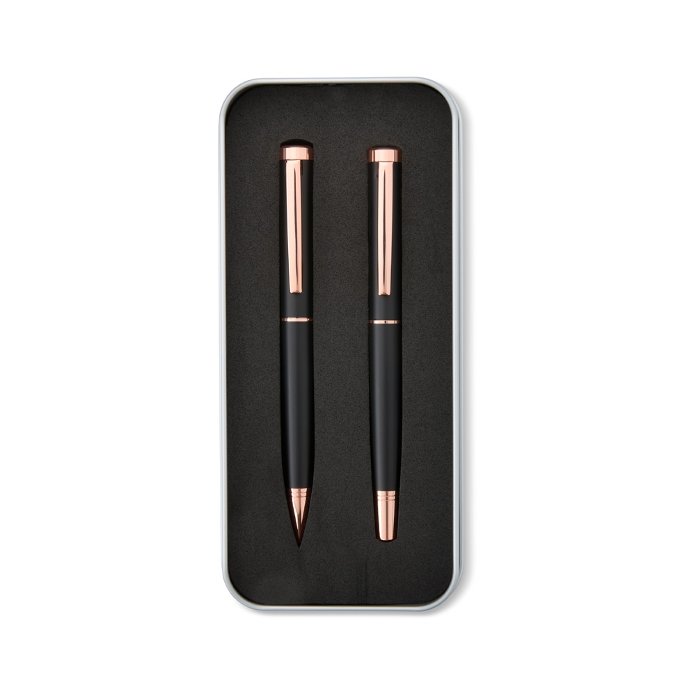 Kit caneta esferografica e roller jpg