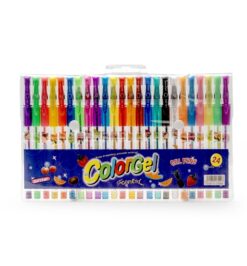Kit canetas gel cores jpg