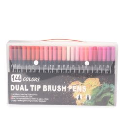 Kit canetinhas ponta dupla cores jpg