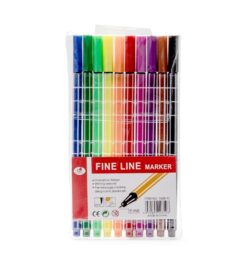 Kit canetinhas traco fino cores jpg