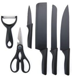 Kit facas pecas preto jpg