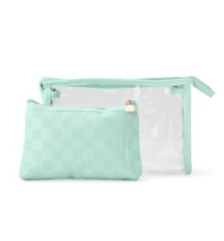 Kit necessaire duas pecas verde jpg