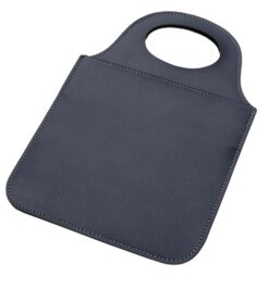 Lixocar de couro azul jpg