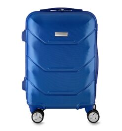 Mala de viagem pequena azul jpg